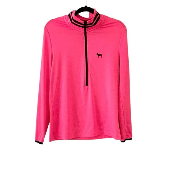 PINK Victoria’s Secret Pink Half Zip Pullover - Picture 1 of 6